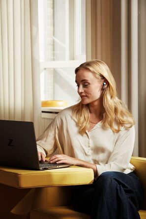 Bang & Olufsen Beocom EX UC: Бездротові Bluetooth навушники з активним шумозаглушенням (чорний антрацит) + донгл та зарядний кейс