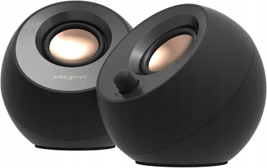 Комп'ютерні колонки Creative Pebble 2.0 V3 Bluetooth 5.0 USB-C, чорні
