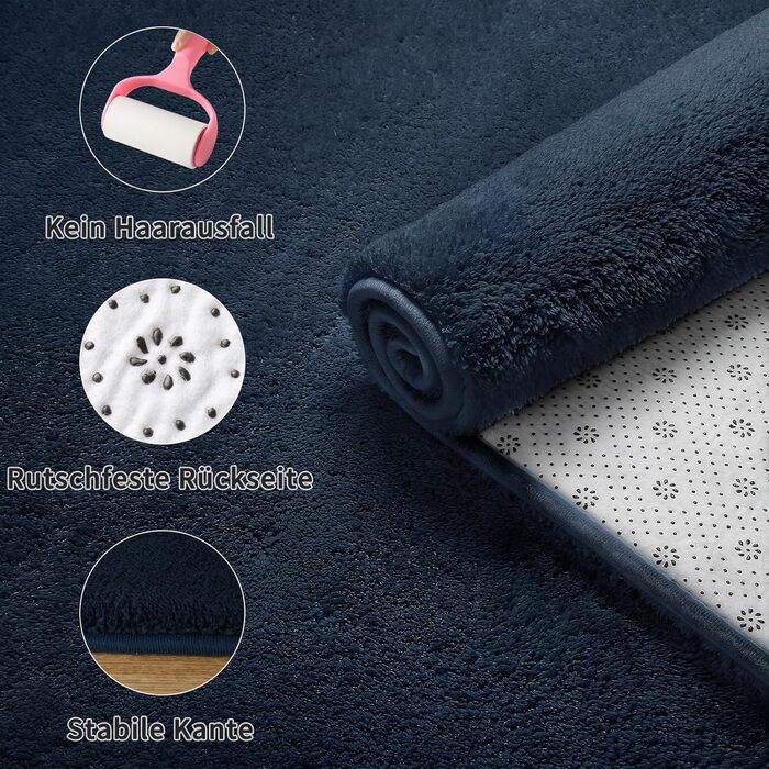 Килим Sour Lemon для вітальні/дитячої кімнати, 160x230 см, сірий, короткий ворс, антиковзаюча підкладка