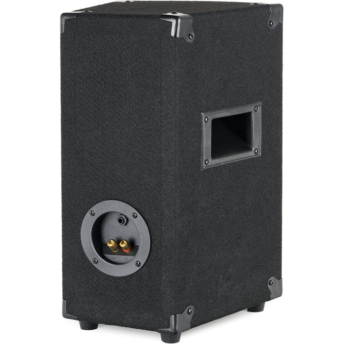 Пара акустичних колонок McGrey TP-8 для DJ та вечірок, 8'' сабвуфер, 300 Вт, пасивні, 2-смугові, дерев'яний корпус, чорні