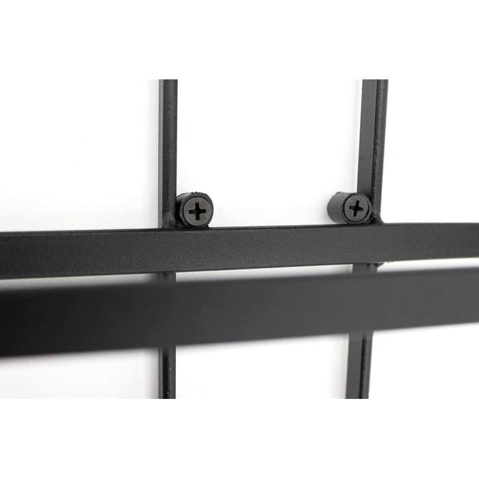 DanDiBo Wine Rack Metal Black Wall Mount 4-Wine Expandable Bottle Stand Bottle Shelf Bottle Holder Wall (4 Bottles / 1 pc)