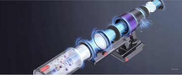 Вертикальний пилотяг Laresar ELITE V8 2025, червоний