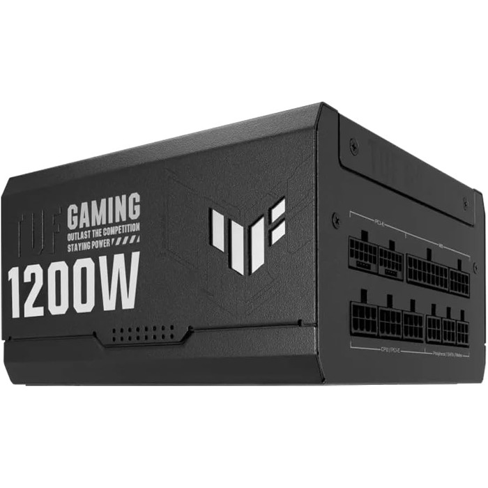 Блок живлення ASUS TUF Gaming 1200W Gold, сертифікація 80 PLUS Gold, модульний
