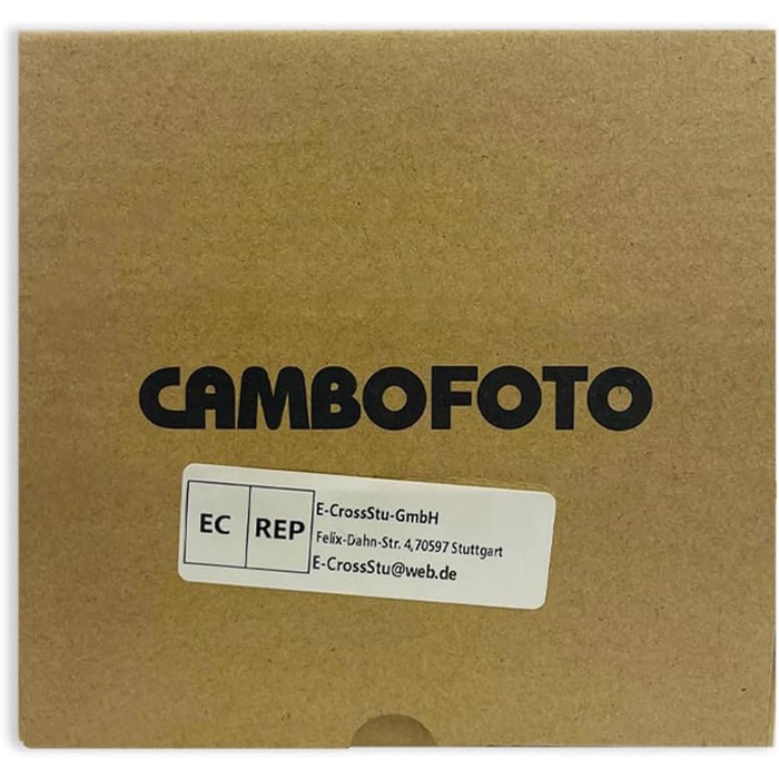Камера-штатив CAMBOFOTO 188 см для Nikon, Canon, Sony з сумкою, легкий алюмінієвий тринога, 3D-панорамна голова, універсальне кріплення 1/4'' (чорний)