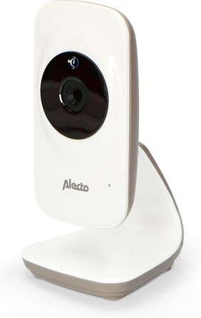 Відеоняня Alecto DVM-64 з функцією зв'язку, поворотна камера, нічне бачення, велика дальність дії, білий колір