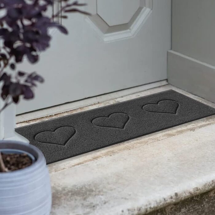 Килимок Nicoman Star Geprägt з зірковим тисненням (для дому та вулиці), 60x40 см, коричневий