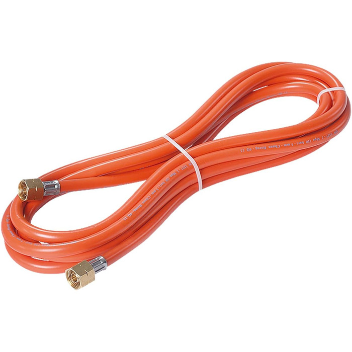 Walter Weed Burner and Weed Killer with Piezo Ignition, for weed control, moss removal, asphalt roofing, and film welding, including 5m propane hose and 4 bar propane regulator.