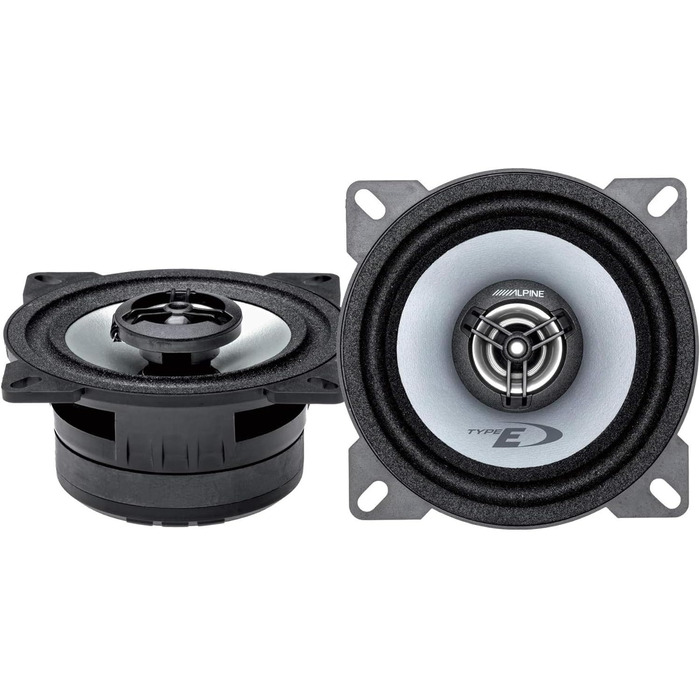 Alpine Electronics 10 см (4 дюйми) 2-смугові коаксіальні автомобільні динаміки