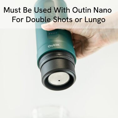 Nano Basket Plus, Portable Espresso Machine Accessories, Espresso Accessory Kit, for Double Shot, for On-the-Go or Camping