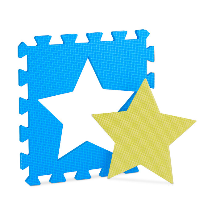 Relaxdays Puzzle Mat Stars