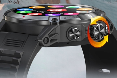 Смарт-годинник G-Wear чорний з функцією Bluetooth-дзвінків