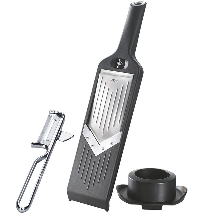 GEFU V-Hobel Julienne: ідеальний слайсер для овочів та фруктів, слайси та джулієни