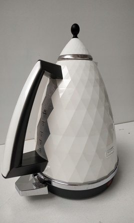 Електричний чайник De'Longhi KBJ 2001.W, 2000 Вт, 1.7 л, білий