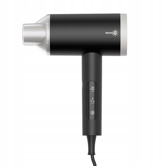 Фен для волосся з іонізацією ElectricSun, 1875 Вт, 3 температурні режими