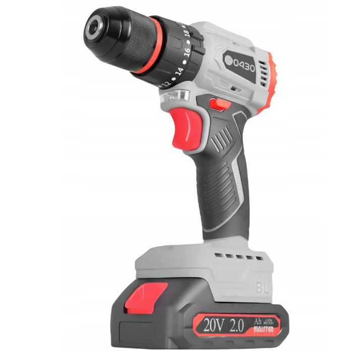 Акумуляторний шуруповерт Majster Polska 20 V MP-0430