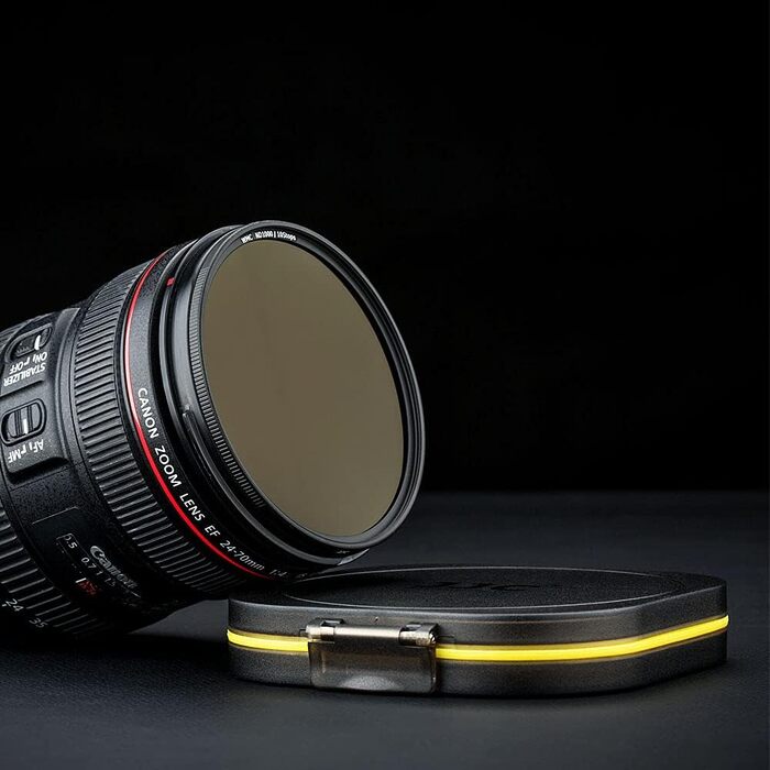 Фільтр ND1000 JJC 77mm (10 Stop) - нейтральний, ультратонкий, з оптичного скла для фотографії