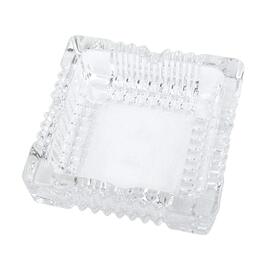 Вінтажна попільничка з металу з кришкою, вітрозахисна, зі скляною кулею. Портативна для дому, вулиці, готелю, офісу. Декоративний предмет, подарунок (прозора)