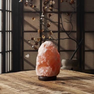 Елегантна лампа на стіл HOME DECO FACTORY LA0042, 25 см - Сучасний дизайн, м'яке світло для вітальні або спальні, матове бежеве покриття