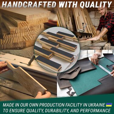 BeaverCraft LS6 Шліфувальний ремінь зі шкіри для ножів з полірувальною пастою - набір для заточування ножів, паста для витягування леза, точило для різьблення по дереву