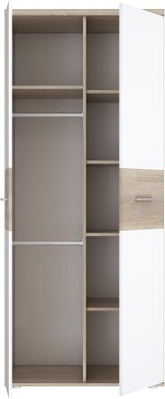 Forte WINNIE 2-türiger Kleiderschrank