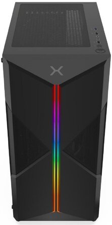 Корпус Krux Astral ARGB Midi Tower, чорний