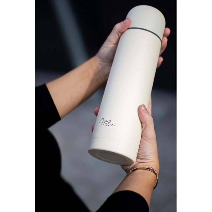 Термос Milu з нержавіючої сталі, ізольована пляшка для напоїв, 750 мл, 100% без витоку, подвійні стінки, колір Buttercream