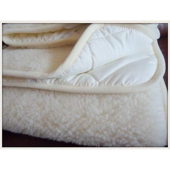 Lambswool mattress topper underblanket, 100% Merino wool, WOOLMARKED, underblanket 90 x 200 cm