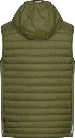 Чоловіча гірська жилетка Höhenhorn Hybrid, Steppjacke, Sportjacke (S, Зелений)