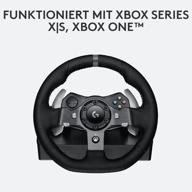 Руль Logitech G29 Driving Force з Force Feedback, 900°, шкіряне покриття, педалі з нержавіючої сталі, сумісний з PS4/PS3/PC/Mac, чорний
