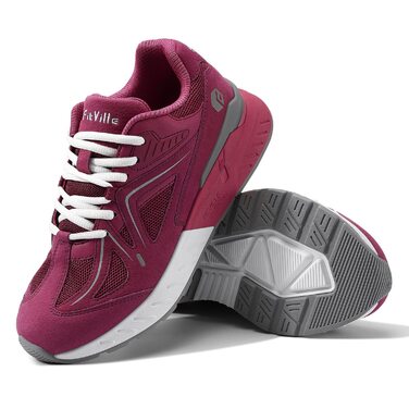 Жіночі кросівки FitVille для бігу та ходьби, широкі, для плоскостопості, 40 EU, рожевий