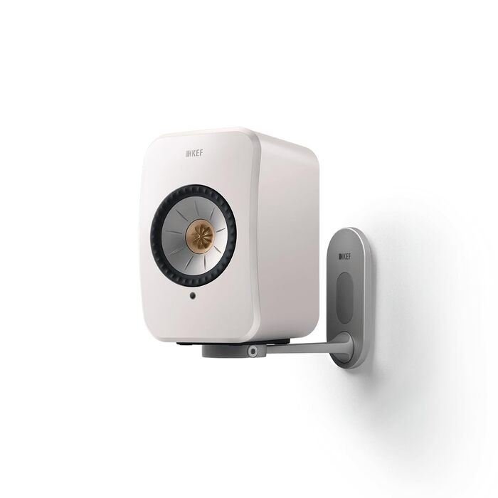 Стійки KEF S1 для активних колонок LSX та LSX II (пара), білий/сріблястий