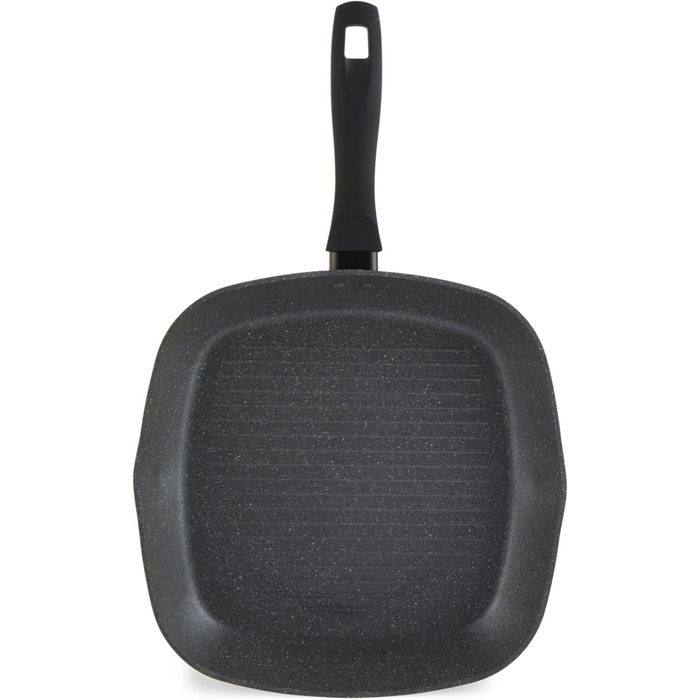 Сковорода гриль Russell Hobbs RH02813EU7 Metallic Marble 28 см з антипригарним покриттям для індукційних плит