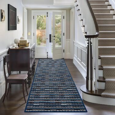 Придверний килимок 50x80 см для дому та вулиці, вологостійкий та антиковзаючий килим-грязезахист для входу, тераси та саду, що миється