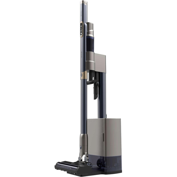 Бездротовий пилосос Cecotec Conga Rockstar 5500 Hurricane Station Flex Max: 220AW, 700W, станція самостійного очищення, 90 хв роботи, антизаплутана щітка, гнучкий шланг, циклонна технологія (Scoba 2100 + самоочищення)