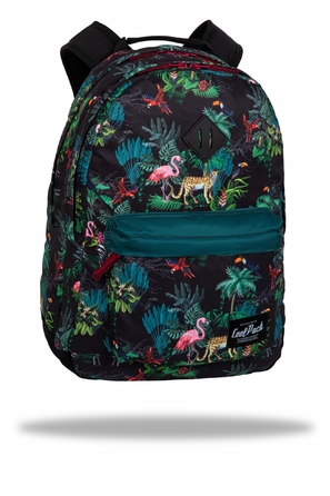 Багатовідсінковий шкільний рюкзак CoolPack, білий, багатоколірний, 26 л