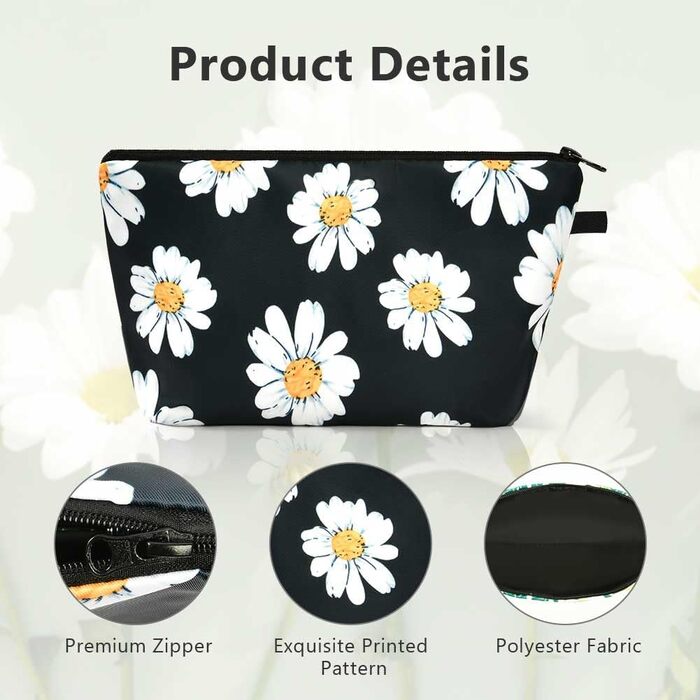 Набір косметичок Segeltuch, 4 шт. - косметичка для подорожей, органайзер для макіяжу, багатофункціональна сумочка з блискавкою, аксесуари для косметики, різнокольорові (#1 Різнокольорові-4 шт. (#6 Біле гусяче перо-1 шт., 1 шт.)