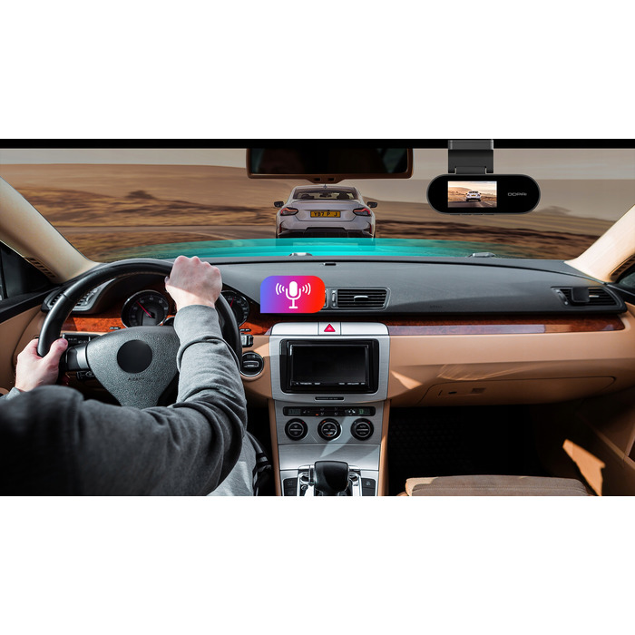 Автомобільний відеореєстратор DDPAI N2 Dual 2K WIFI BT 1,9