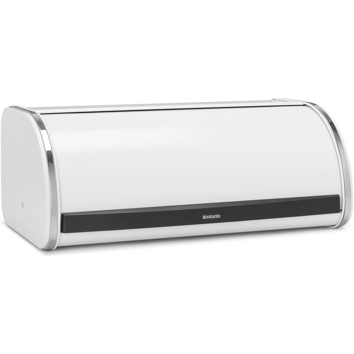 Контейнер для хліба Brabantia Rollbrotkasten, чорний мат, середній, для зберігання хліба, багелів та булочок