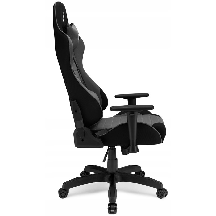 Ігрове крісло IMBA seat Druid, тканина, сіре