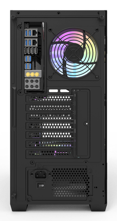 Корпус DarkFlash DS900 Black Midi Tower, чорний