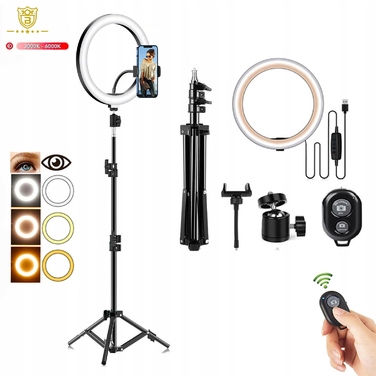 Кільцева LED-лампа Asato AS0702 RGB