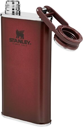 Термос Stanley Classic Wide Mouth 236ml з кришкою Never-Lose, нержавіюча сталь, зелений (Wine)