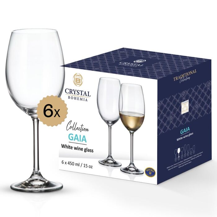 Набір келихів для пива Crystal Bohemia Biergläser 6 шт, 380 мл, кришталь, міцні, стійкі до подряпин - ідеальний подарунок