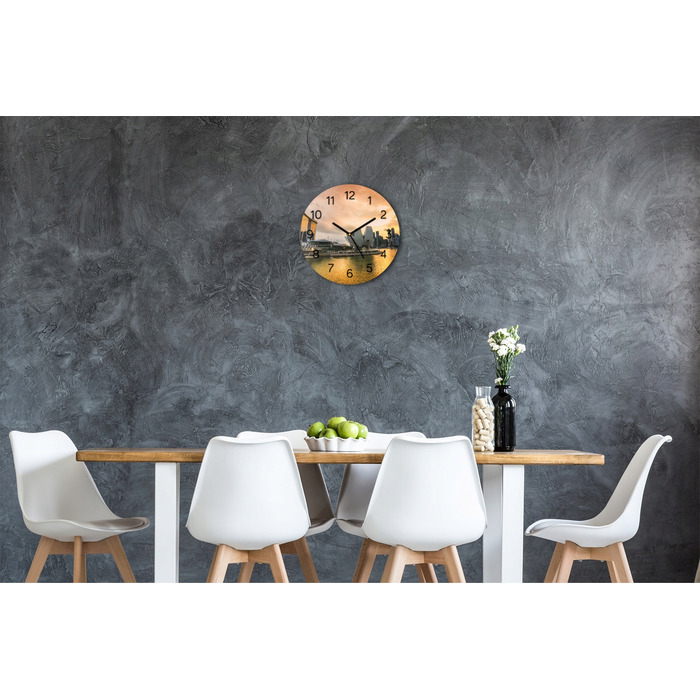 Настінний годинник ArtprintCave багатоколірний, 30 см