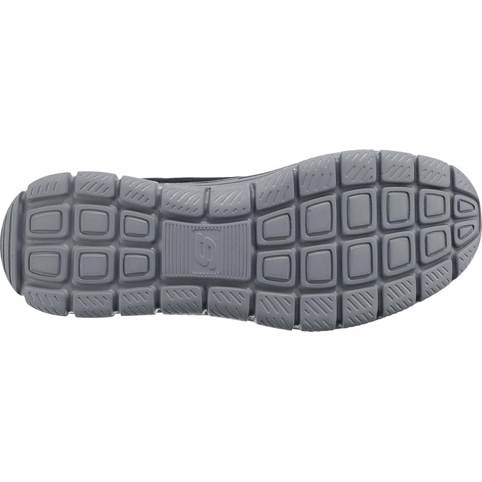 Чоловічі кросівки Skechers Track Ripkent: чорний колір, сіра вставка