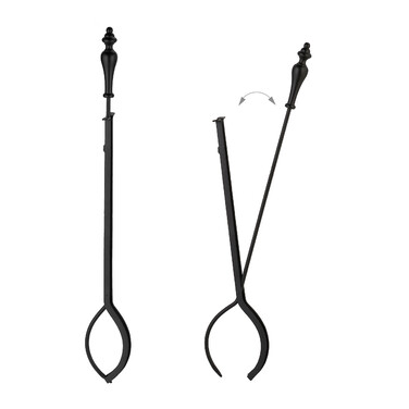 Relaxdays 5-Piece Fireplace Set