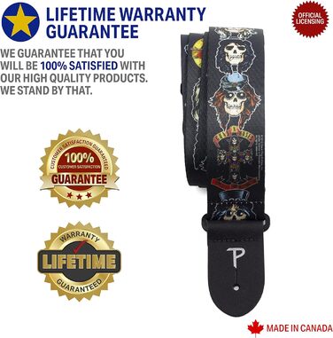 Гітарний ремінь Perri's Leathers Guns N Roses Gnr #2 (один)