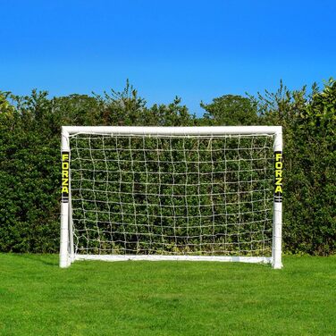 Ворота для футболу FORZA Garten – 5 розмірів, міцні, стійкі до погодних умов, з PVC, для дітей та дорослих, швидкий монтаж 1,8м x 1,2м