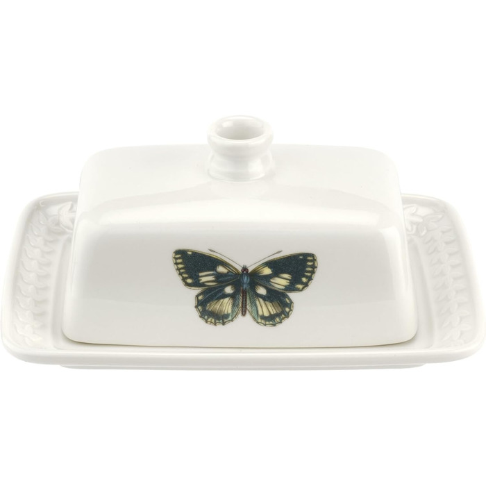 Portmeirion Botanic Garden Harmony Butter Dish with Lid