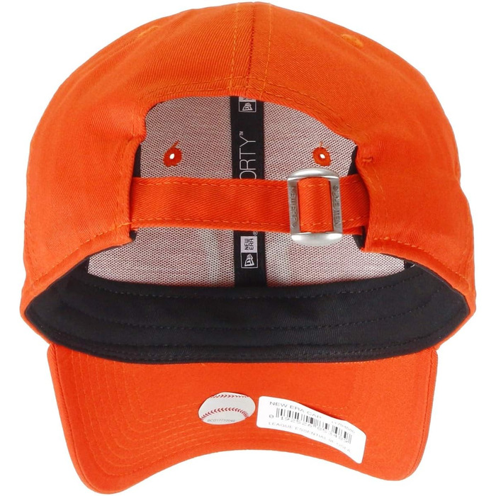 Кепка New Era MLB 9Forty з логотипом команди (NY/LA), оранжево-біла, універсальний розмір